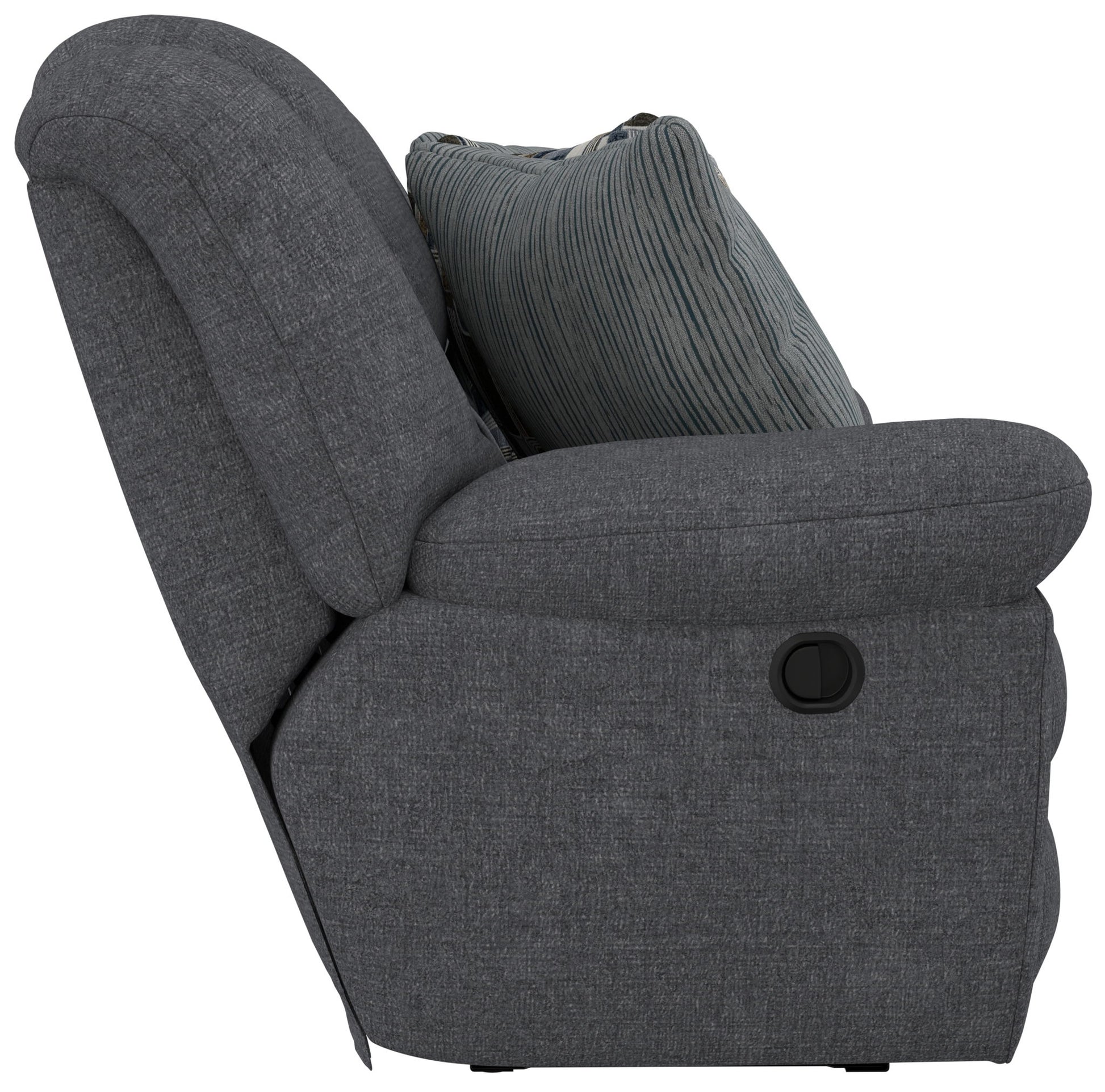 Trifecta - Sofa With 3 Recliners and Drop Down Table - Hornell Furniture Outlet