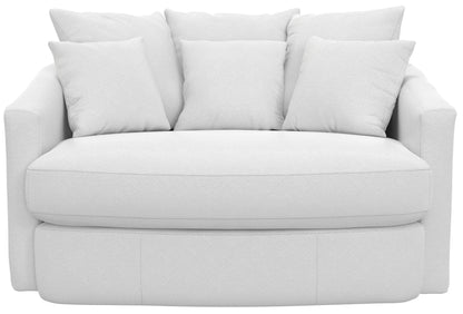 Matty - Round Accent Cuddle Chaise - Hornell Furniture Outlet