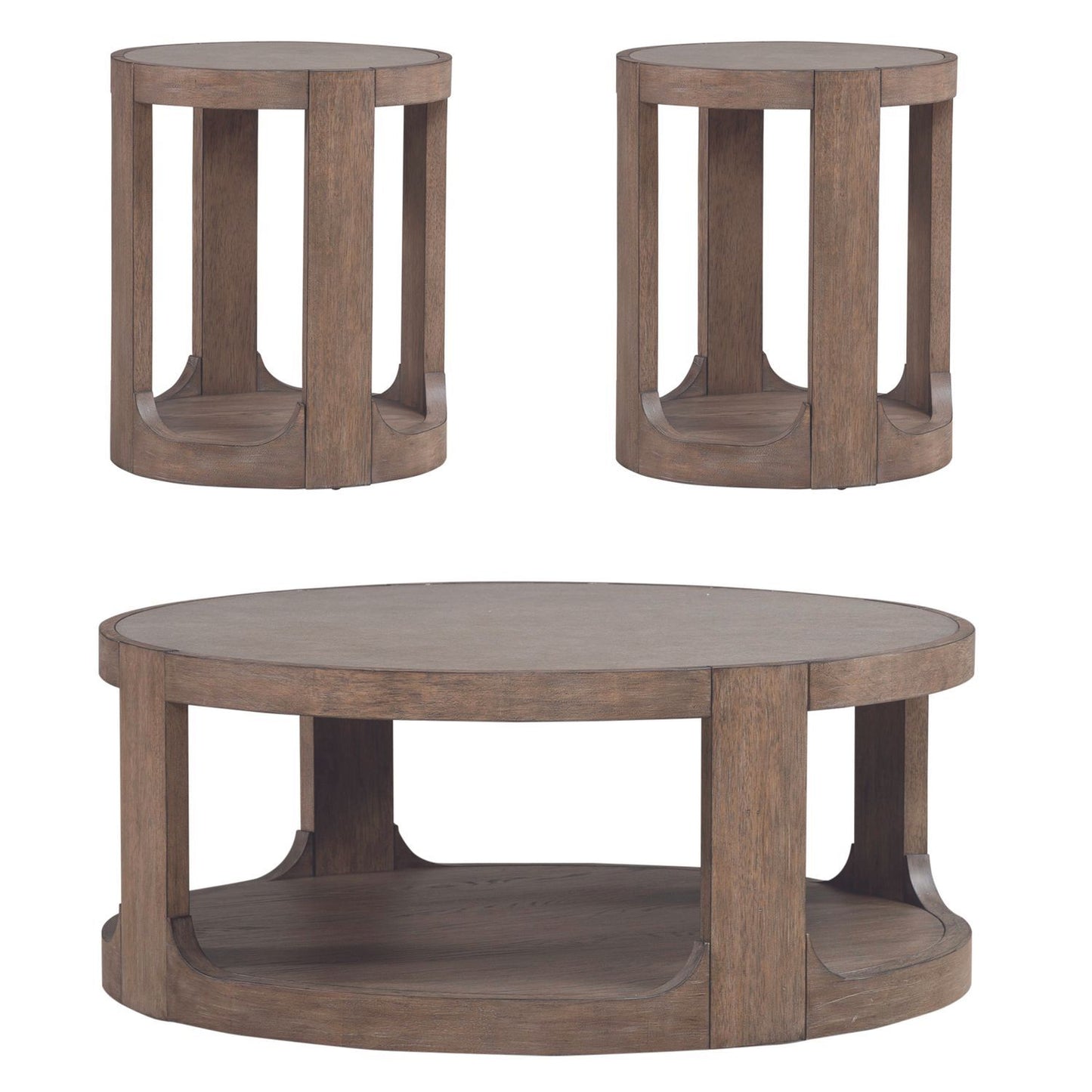 South Bend - Alternate 3 Piece Set - Brown - Hornell Furniture Outlet