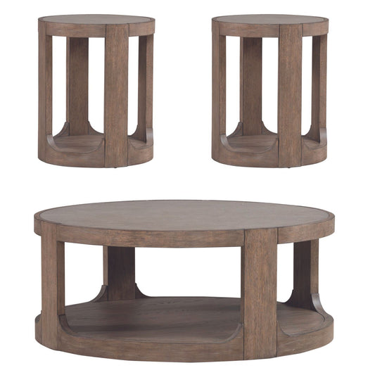 South Bend - Alternate 3 Piece Set - Brown - Hornell Furniture Outlet