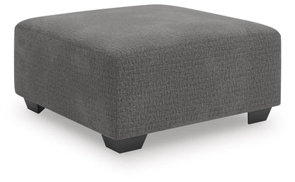 Seyler Lane - Greystone - Oversized Accent Ottoman - Hornell Furniture Outlet