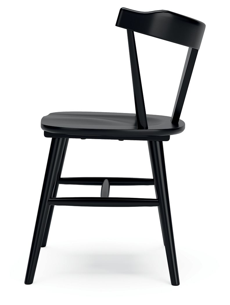 Gretlynn - Black - Dining Room Side Chair (Set of 2) - Hornell Furniture Outlet