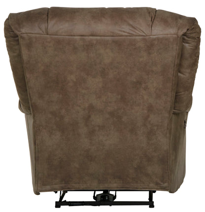 Benny - Power Wall Hugger Recliner - Coffee - Hornell Furniture Outlet