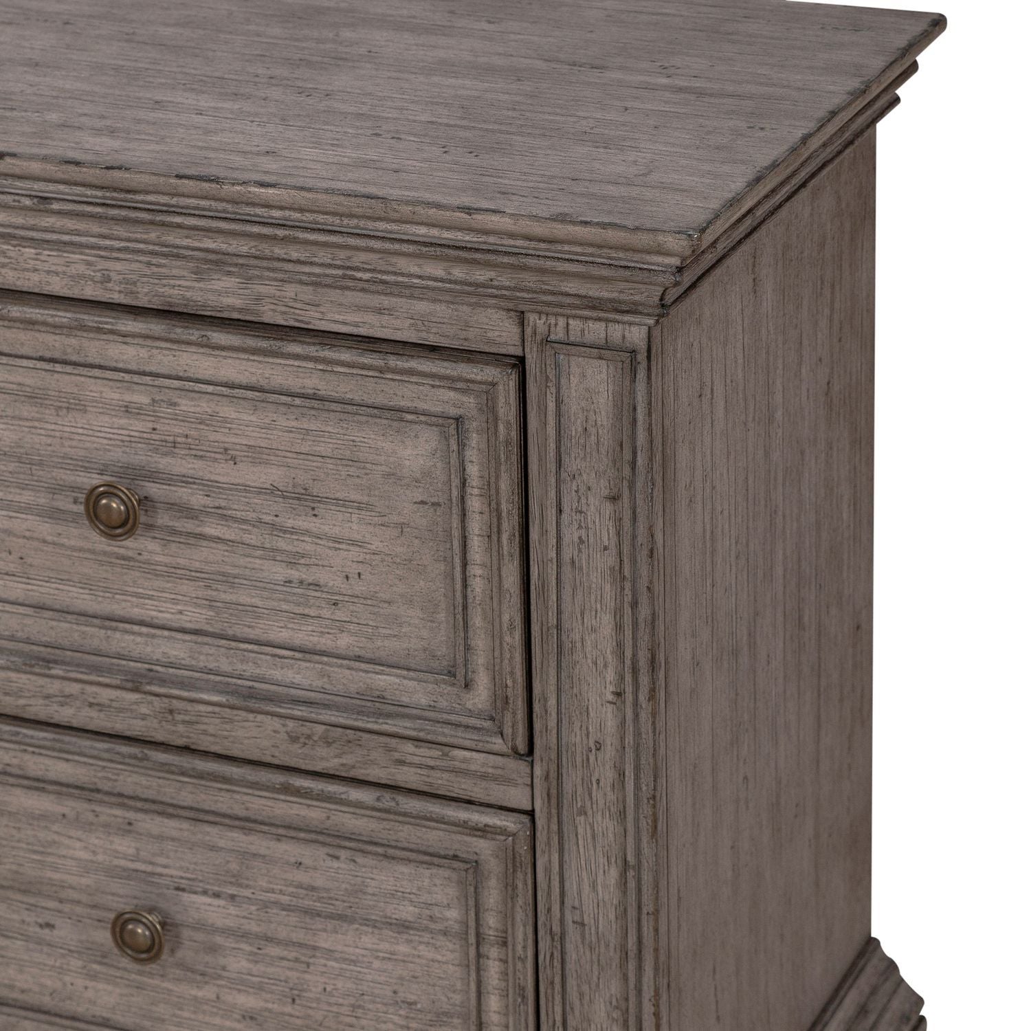Big Valley - 2 Drawer Night Stand w/ Charging Station - Hornell Furniture Outlet
