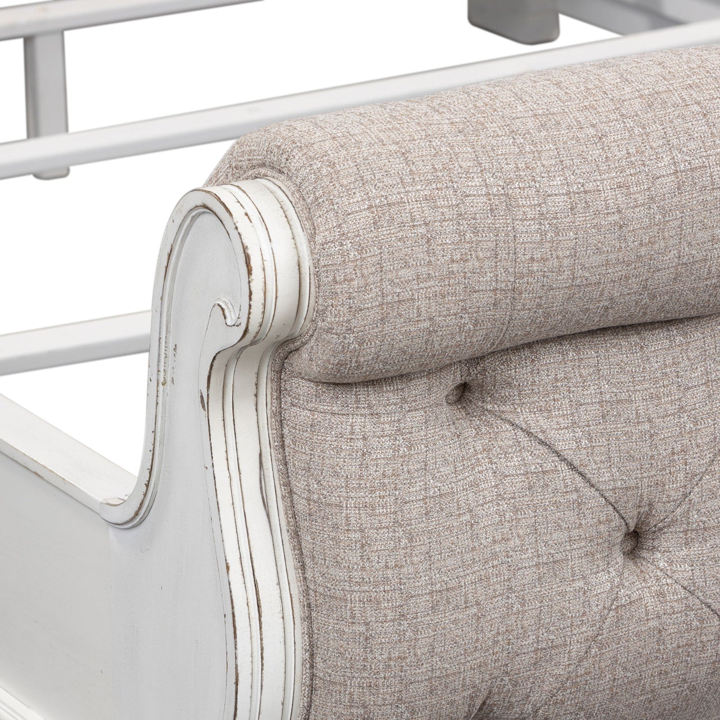 Magnolia Manor - Uph Sleigh Bed - Hornell Furniture Outlet