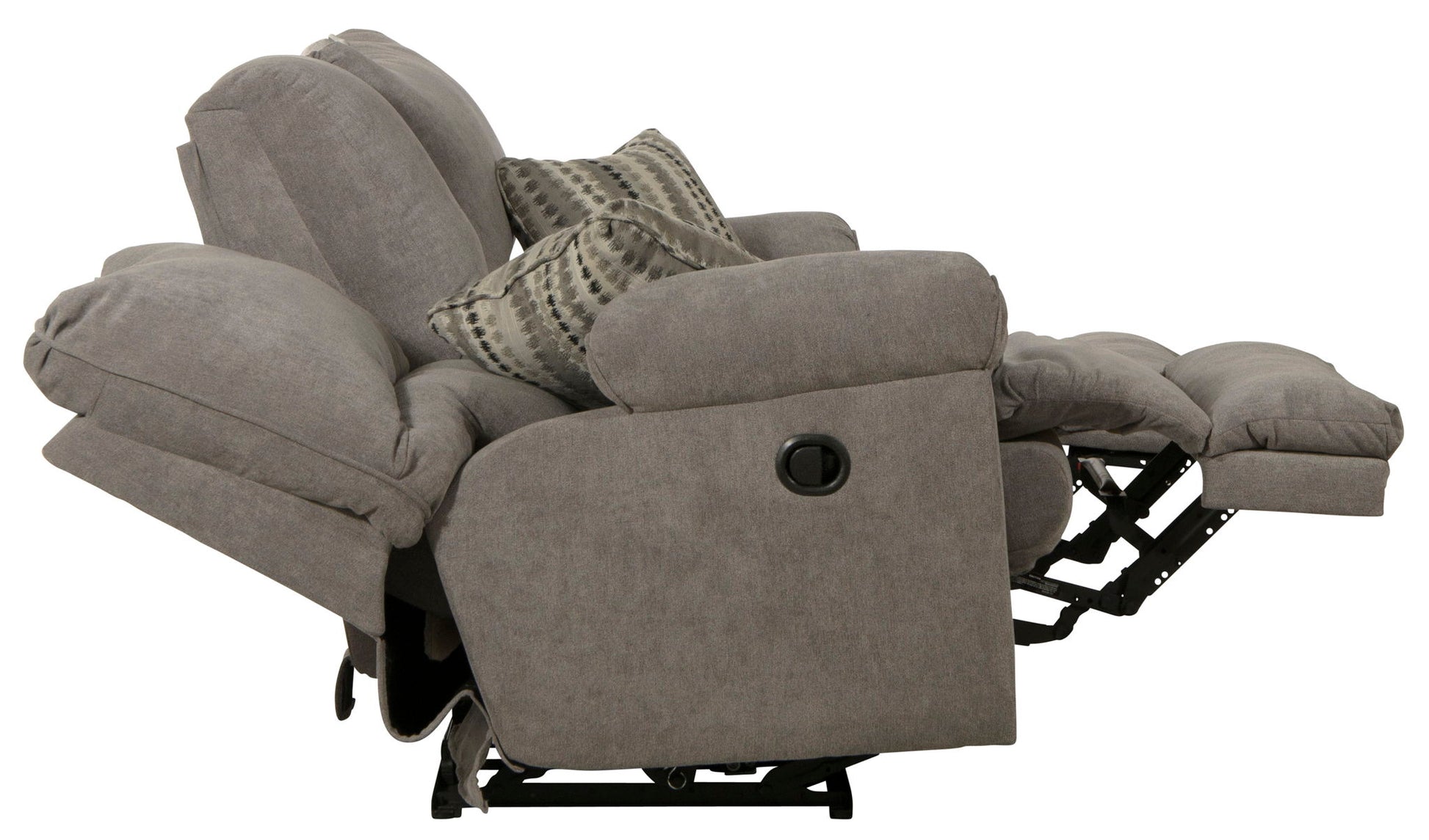 Sadler - Lay Flat Reclining Console Loveseat - Hornell Furniture Outlet