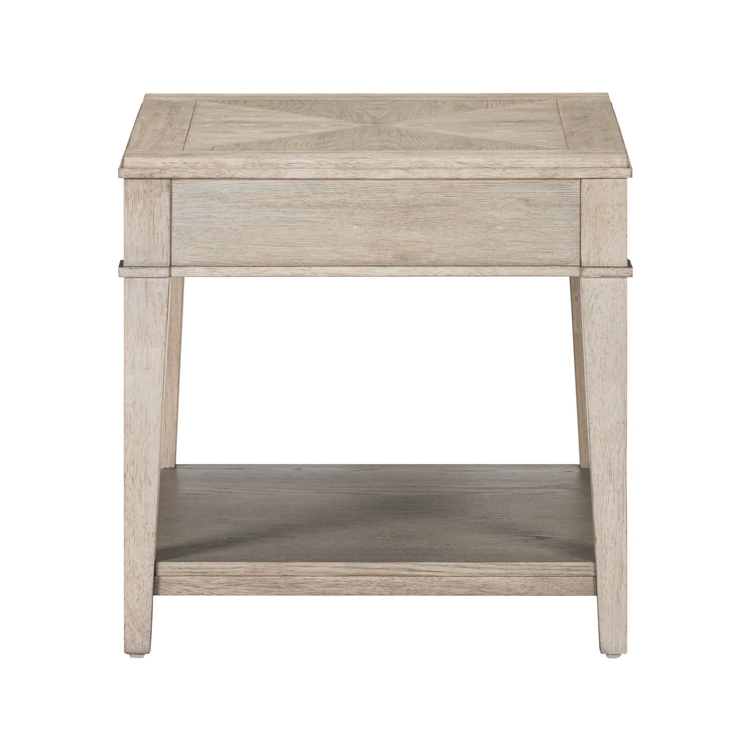 New Haven - End Table - Sanctuary White - Hornell Furniture Outlet