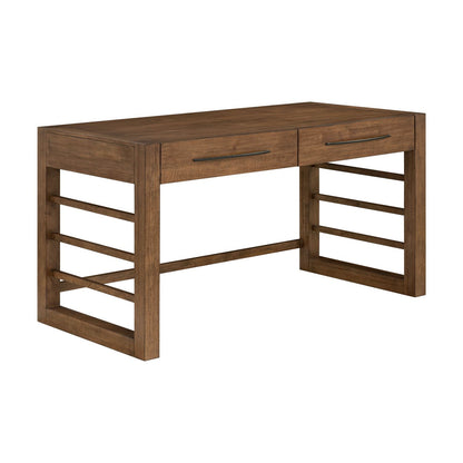 Shaker Lakes - Writing Desk - Harvest Brown - Hornell Furniture Outlet