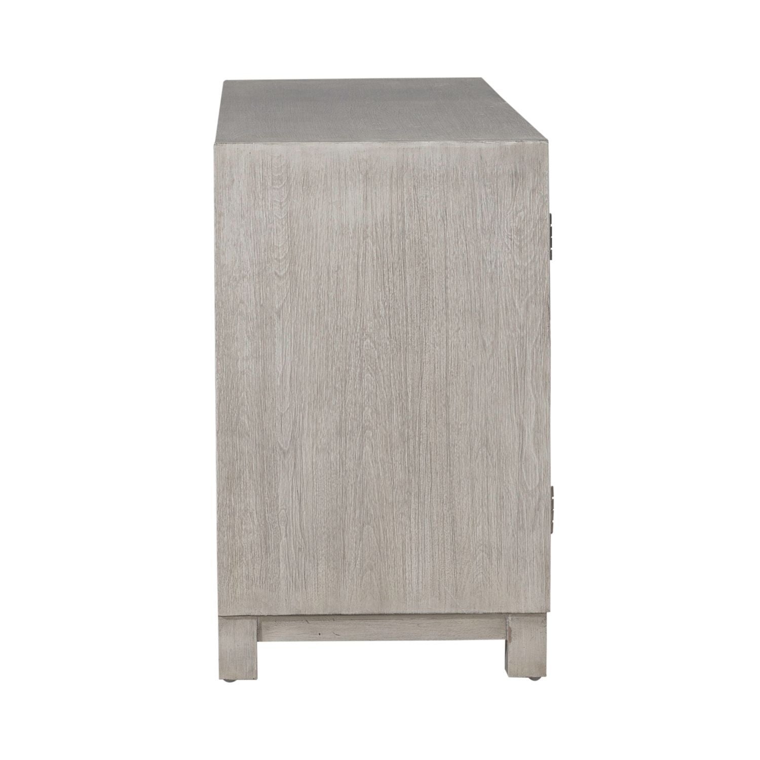 Sundance - 2 Door 3 Drawer Wood Accent Cabinet - White - Hornell Furniture Outlet