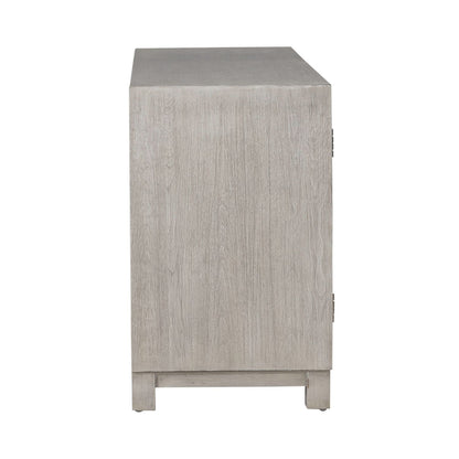 Sundance - 2 Door 3 Drawer Wood Accent Cabinet - White - Hornell Furniture Outlet