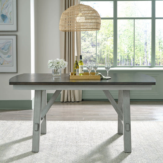 Newport - Gathering Table Set - Gray - Hornell Furniture Outlet