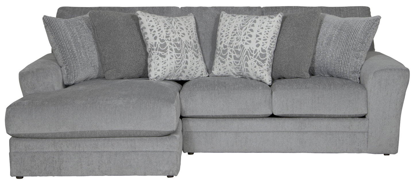 Glacier - Sectional With Included Accent Pillows - Hornell Furniture Outlet