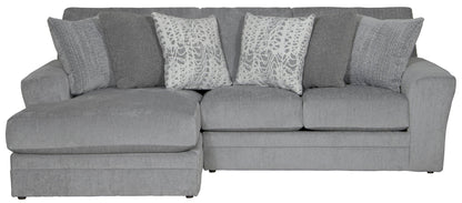 Glacier - Sectional With Included Accent Pillows - Hornell Furniture Outlet