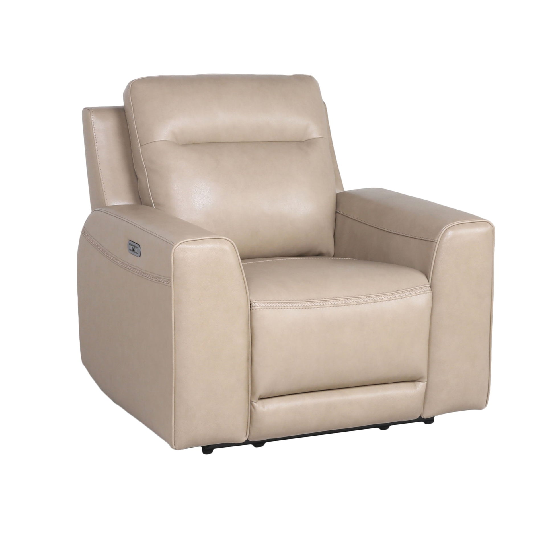 Doncella - Dual Power Reclining Chair - Sand - Hornell Furniture Outlet