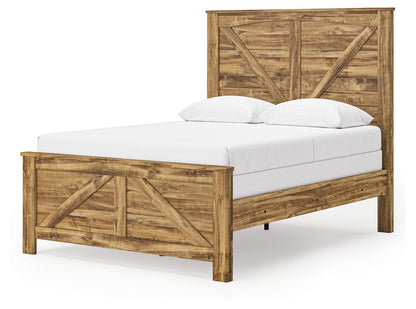 Maystonna - Crossbuck Panel Bed - Hornell Furniture Outlet