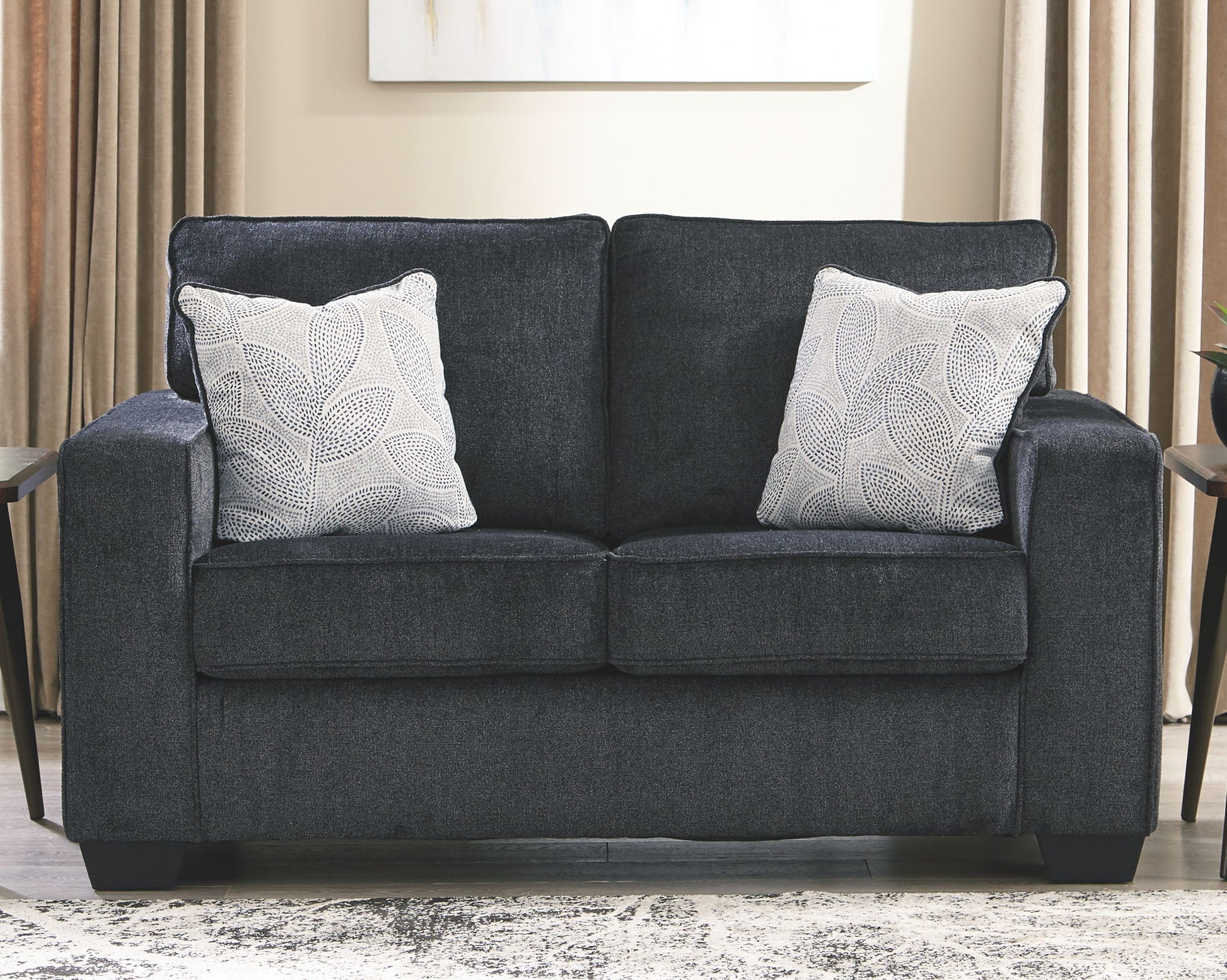 Altari - Stationary Loveseat - Hornell Furniture Outlet