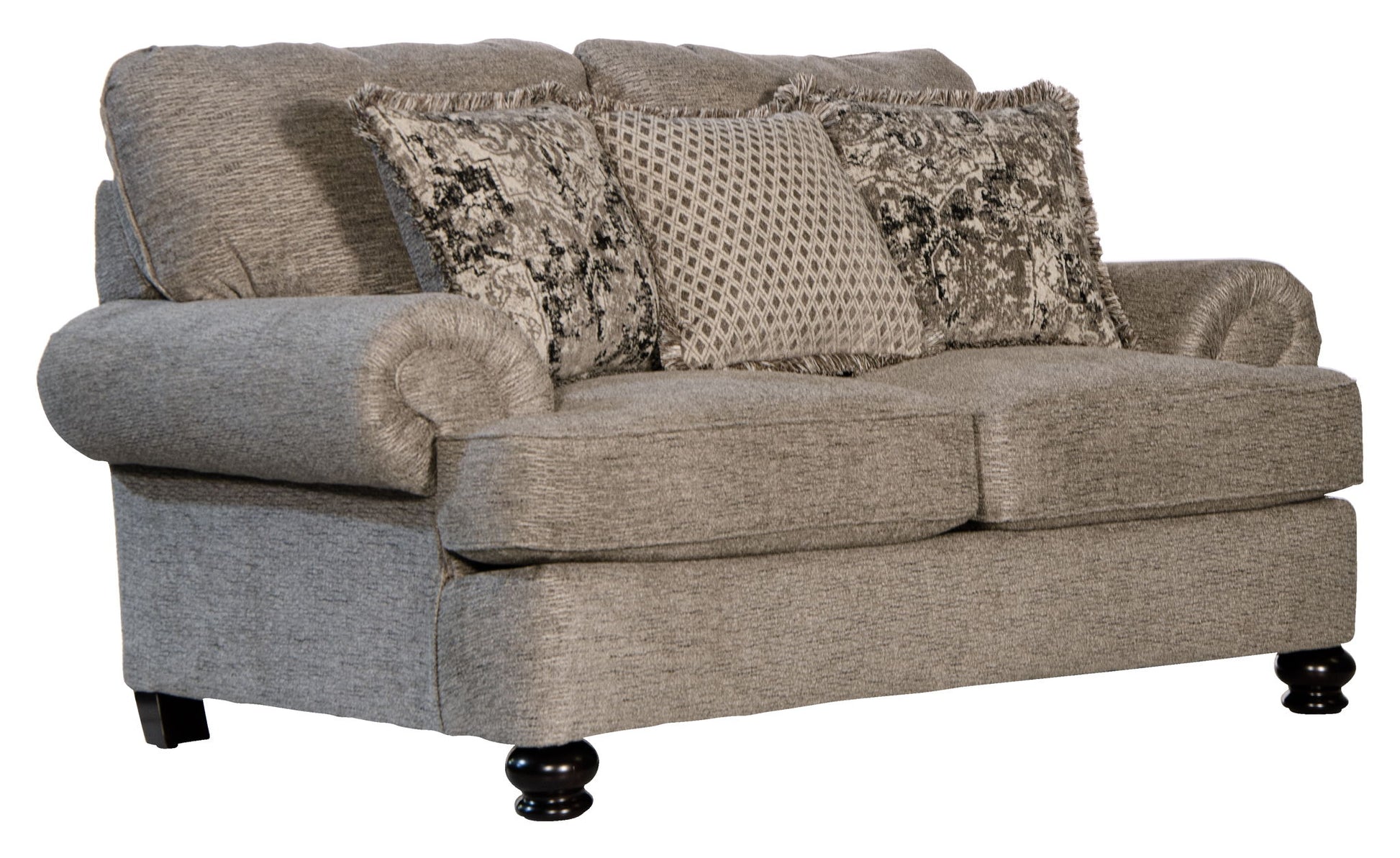 Freemont - Loveseat - Pewter - Hornell Furniture Outlet