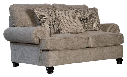 Freemont - Loveseat - Pewter - Hornell Furniture Outlet