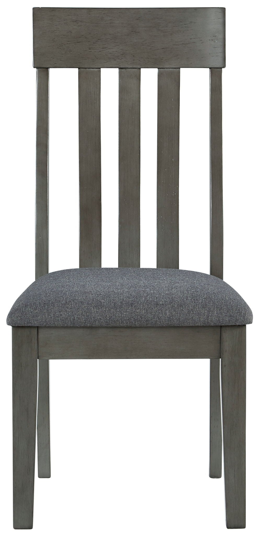 Hallanden - Black / Gray - Dining UPH Side Chair (Set of 2) - Hornell Furniture Outlet
