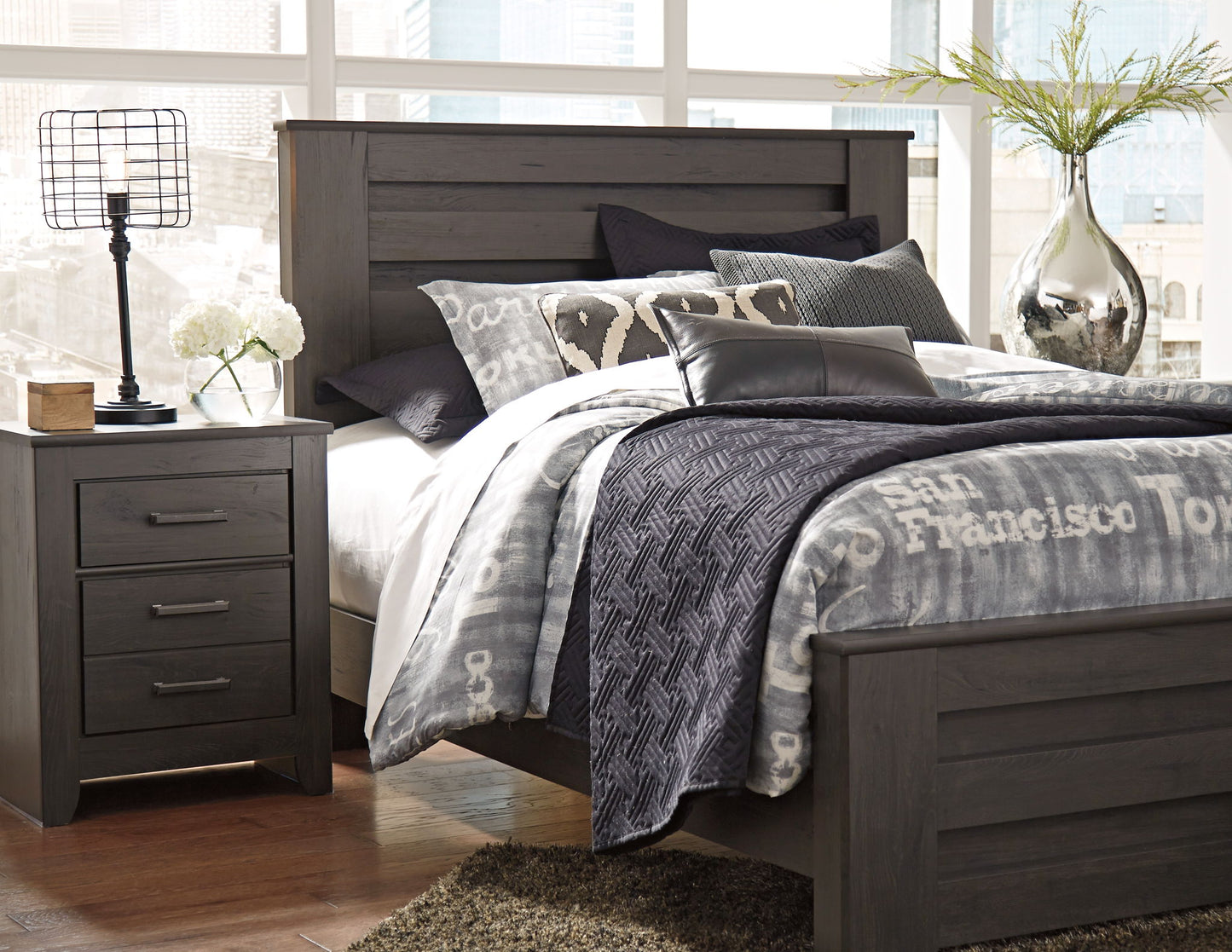 Brinxton - Panel Bed - Hornell Furniture Outlet
