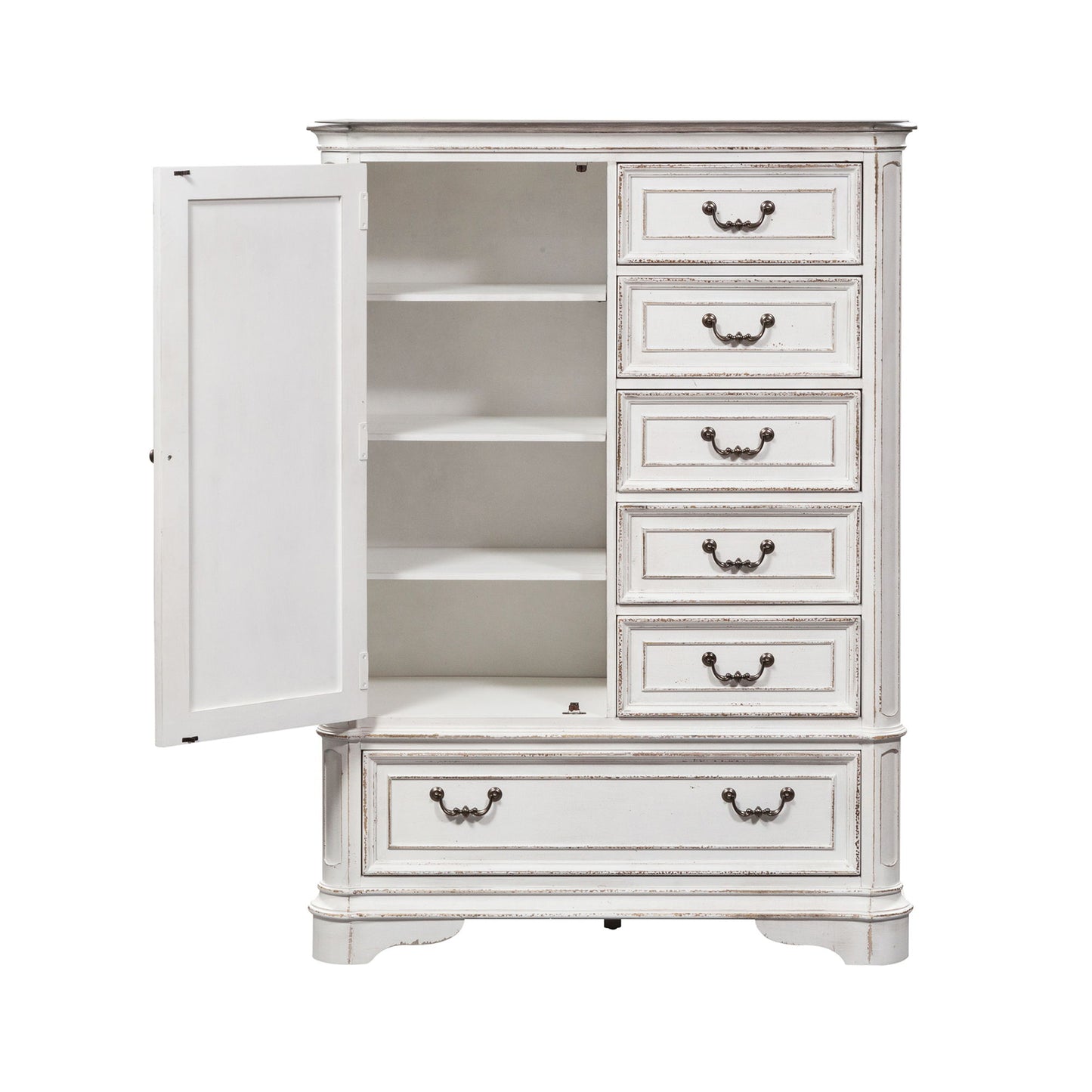 Magnolia Manor - Master Chest - White - Hornell Furniture Outlet