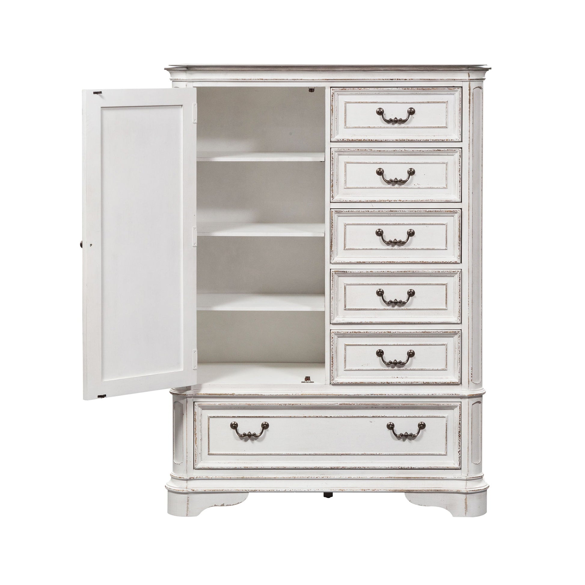 Magnolia Manor - Master Chest - White - Hornell Furniture Outlet