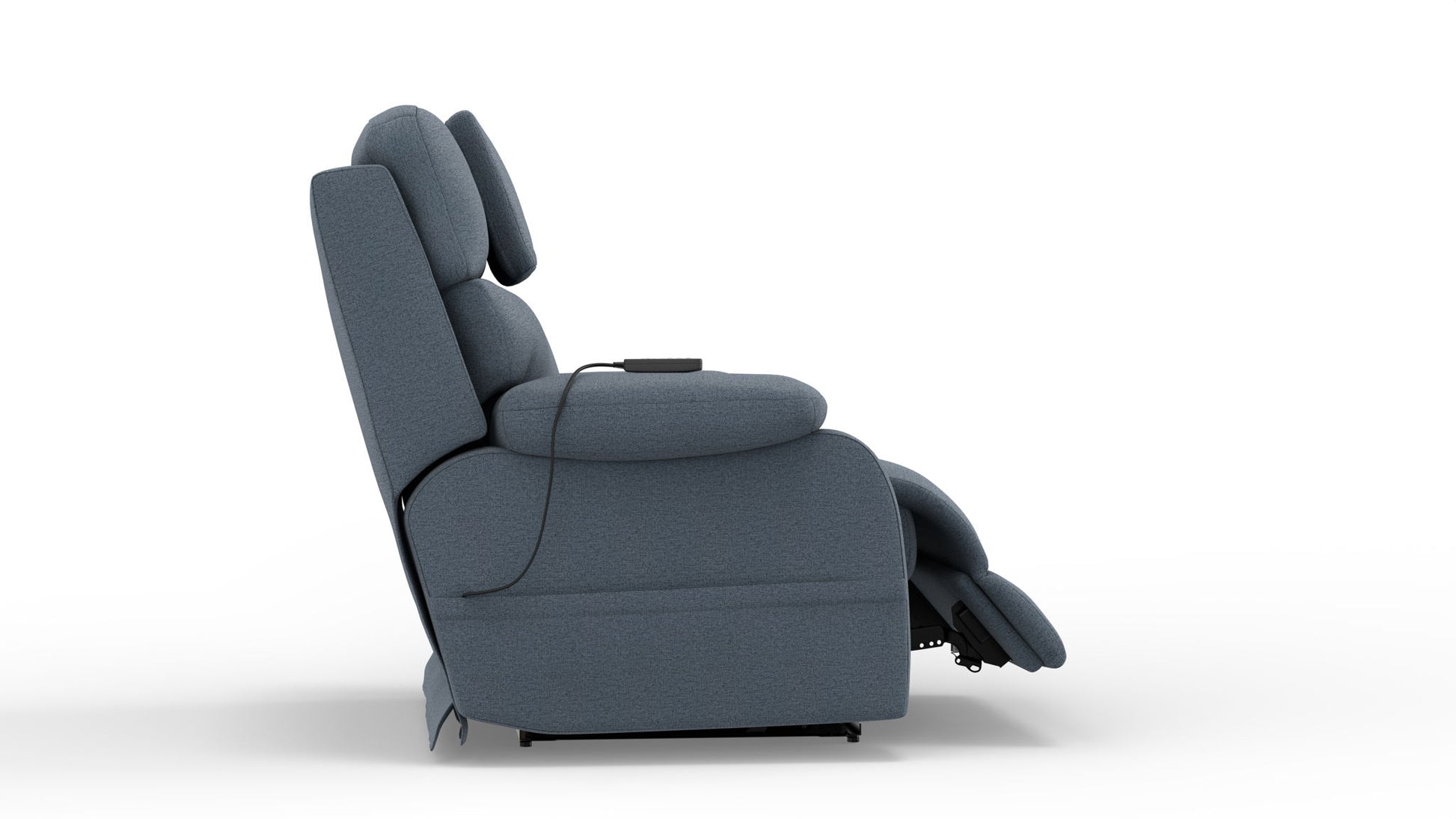 Dreamtime - 48" Power Headrest Power Lay Flat Recliner With CR3 Heat/Massage/Zero Gravity - Hornell Furniture Outlet