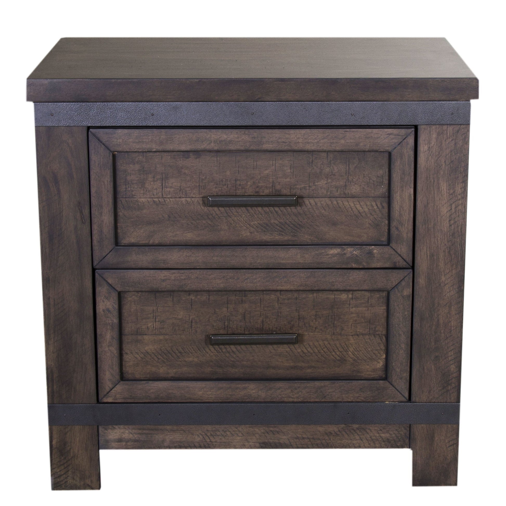 Thornwood Hills - Nightstand - Dark Brown - Hornell Furniture Outlet