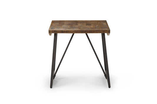 Walden - Parquet End Table - Brown - Hornell Furniture Outlet