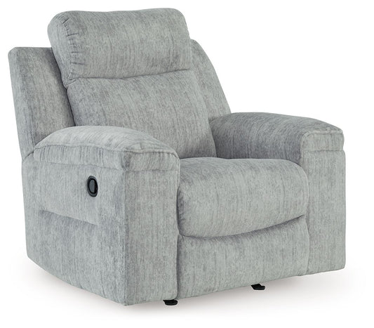 Buntington - Pewter - Rocker Recliner - Hornell Furniture Outlet