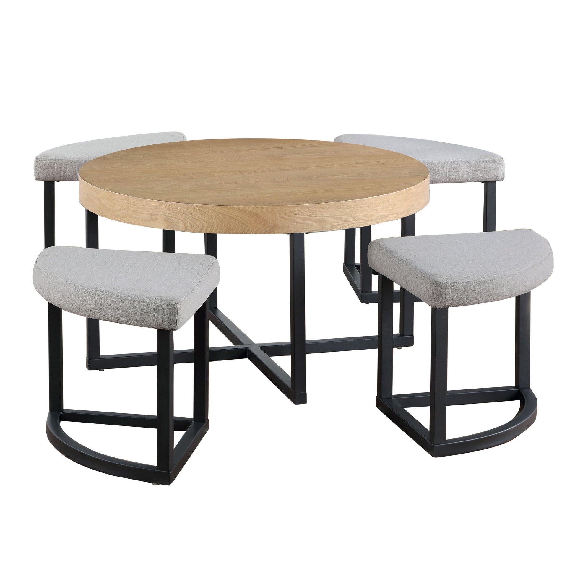 Magnolia - Nesting Table - Light Brown - Hornell Furniture Outlet