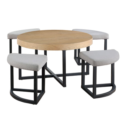 Magnolia - Nesting Table - Light Brown - Hornell Furniture Outlet