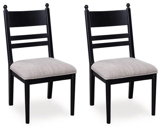 Greddinton - Dining Upholstered Side Chair (Set of 2) - Hornell Furniture Outlet