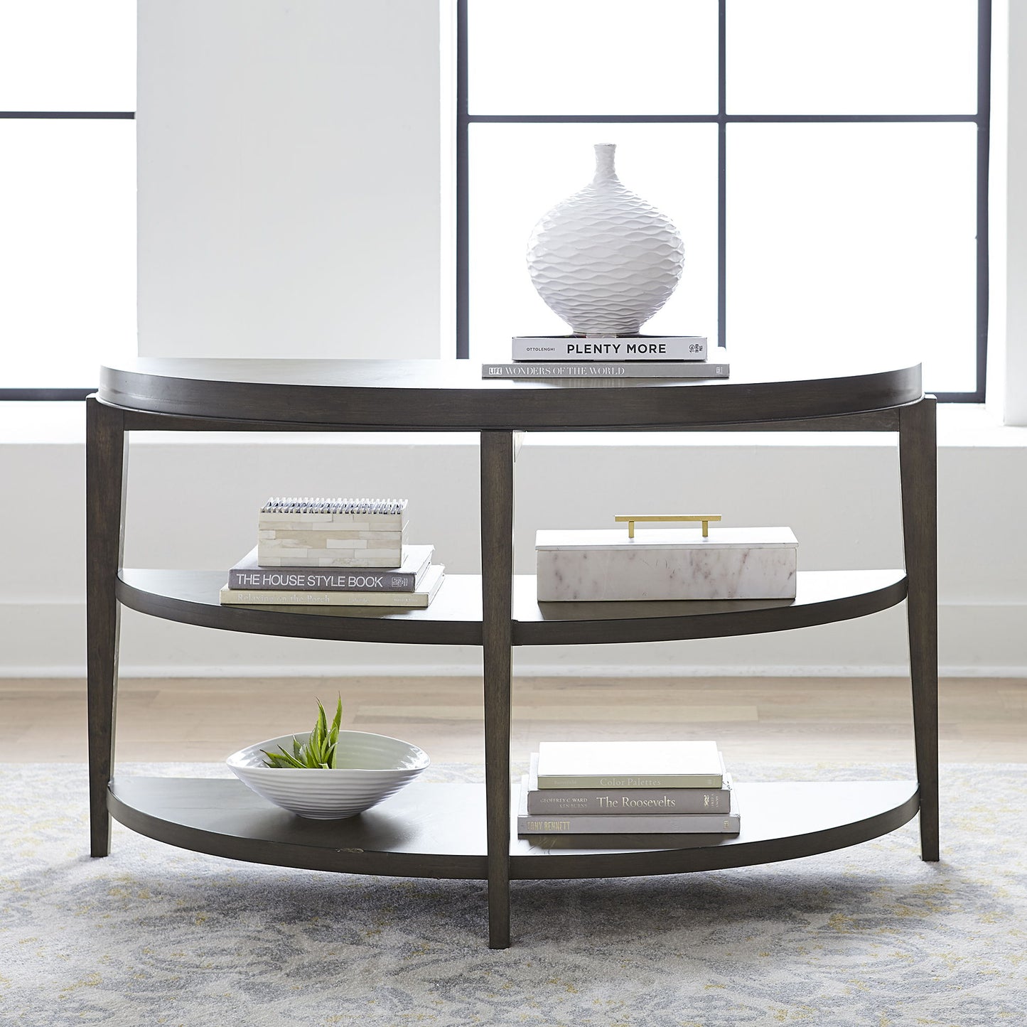 Penton - Sofa Table - Dark Brown - Hornell Furniture Outlet