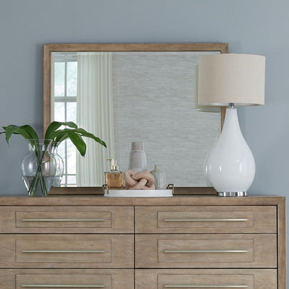 Brentwood - Landscape Mirror - Sandstone - Hornell Furniture Outlet