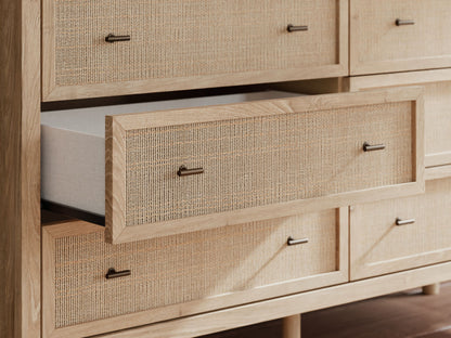 Cielden - Two - Tone - Six Drawer Dresser - Hornell Furniture Outlet