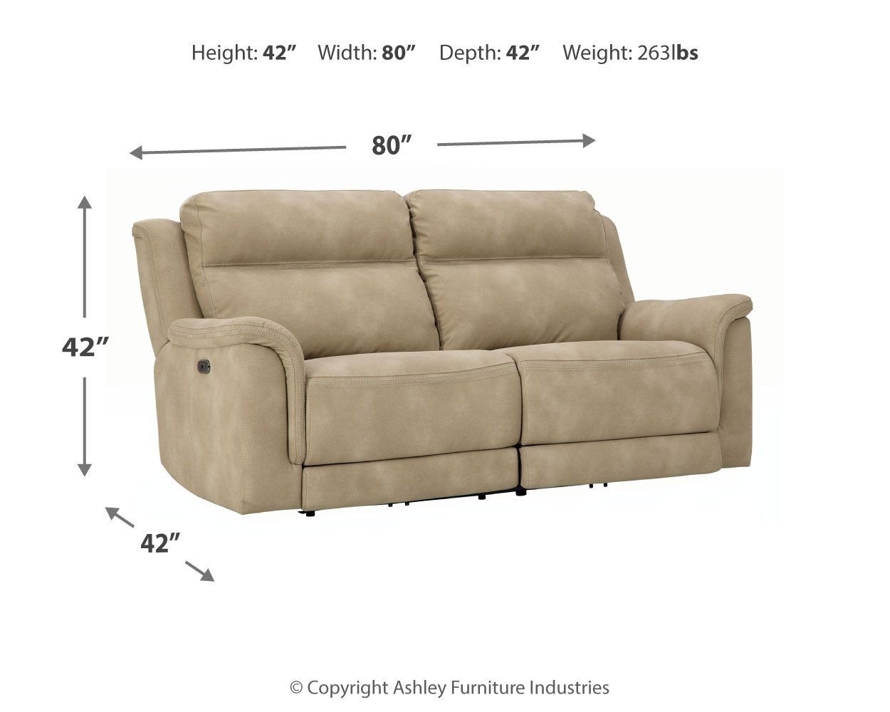 Next - Gen - Power Reclining Sofa - Hornell Furniture Outlet