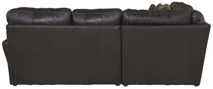 Denali - Italian Leather Match Sectional - Hornell Furniture Outlet