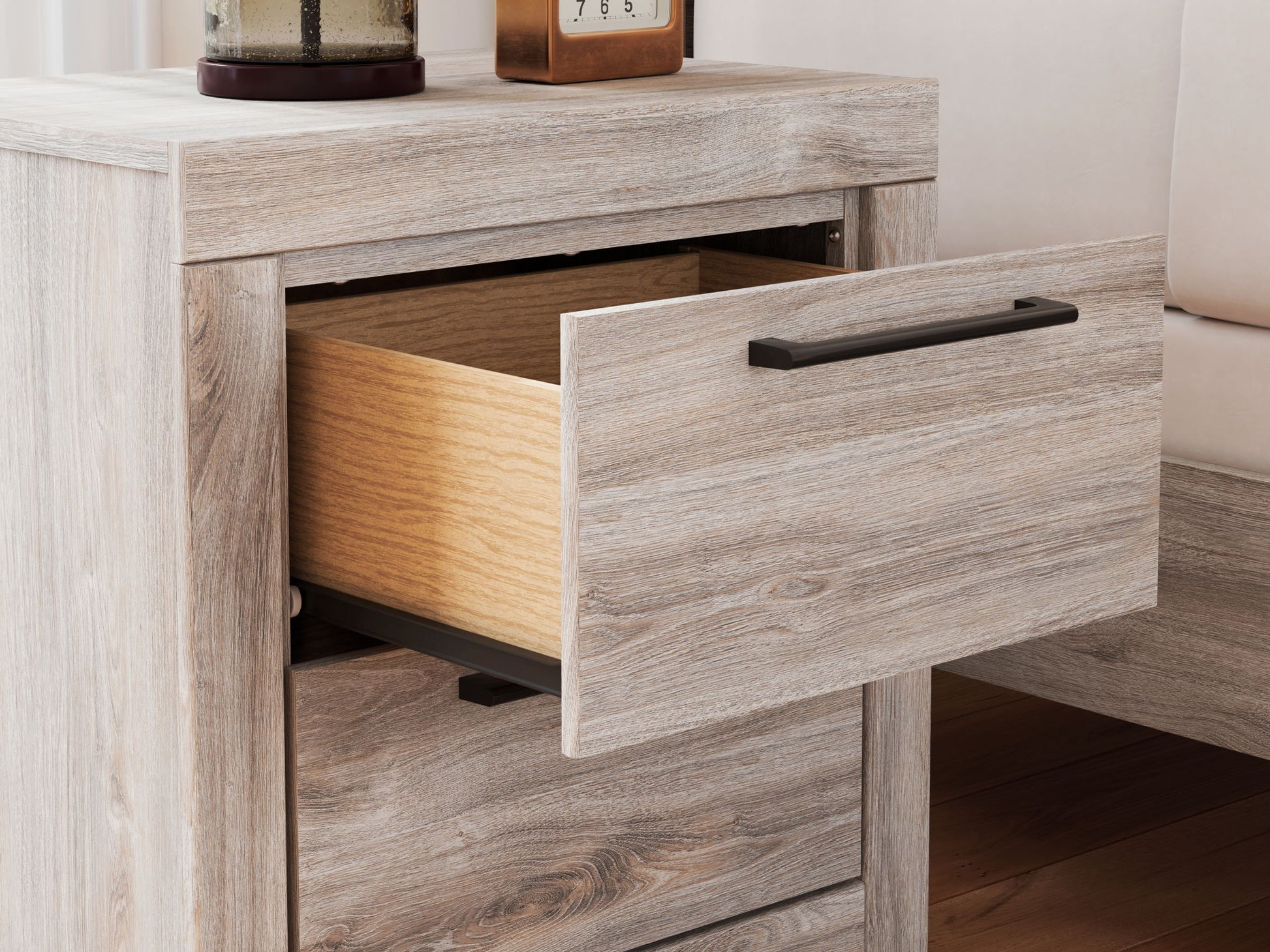 Broachmyn - Two Drawer Night Stand - Hornell Furniture Outlet