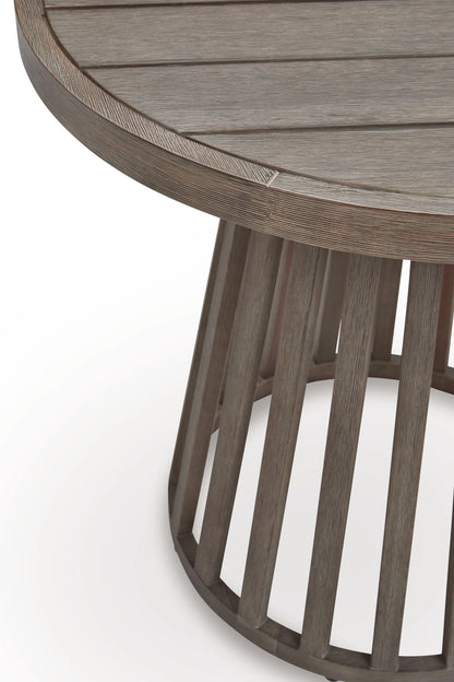 Joy Lagoon - Outdoor Chairs With Cushions/Table (Set of 3) - Beige - Hornell Furniture Outlet