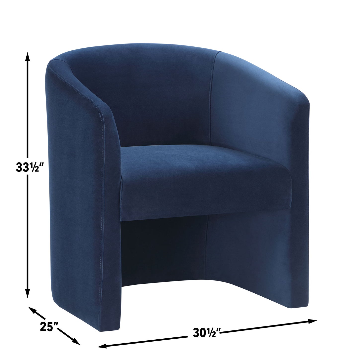 Iris - Upholstered Dining Or Accent Chair - Hornell Furniture Outlet