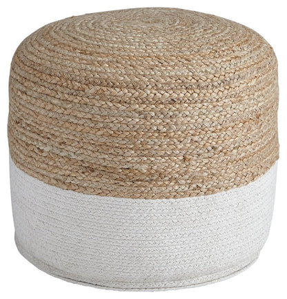 Sweed Valley - Round - Pouf - Hornell Furniture Outlet