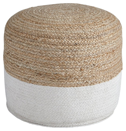 Sweed Valley - Round - Pouf - Hornell Furniture Outlet