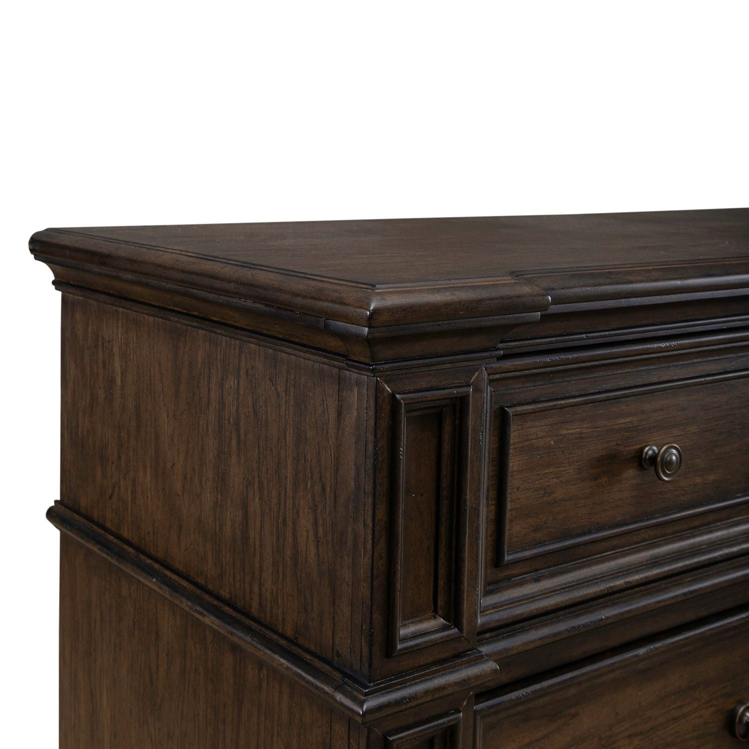 Provence Park - 6 Drawer Chest - Brown - Hornell Furniture Outlet