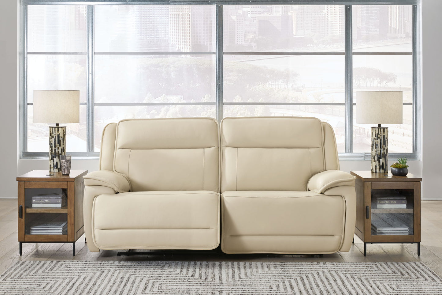 Double Deal - Reclining Sectional - Hornell Furniture Outlet