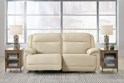 Double Deal - Reclining Sectional - Hornell Furniture Outlet
