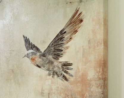 Collmund - Gray / Brown - Wall Art - Hornell Furniture Outlet