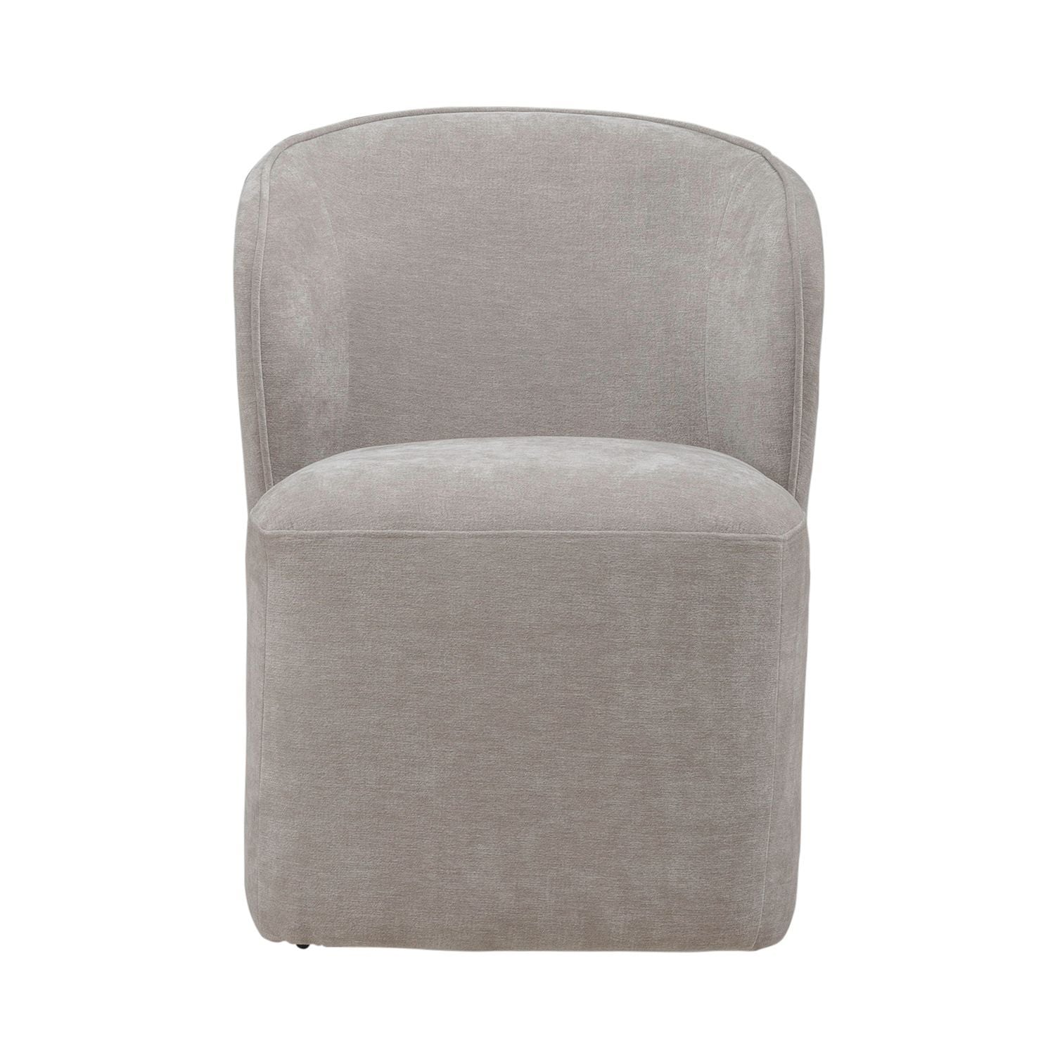 Accent Dining - Dining Chair With Casters - Hornell Furniture Outlet