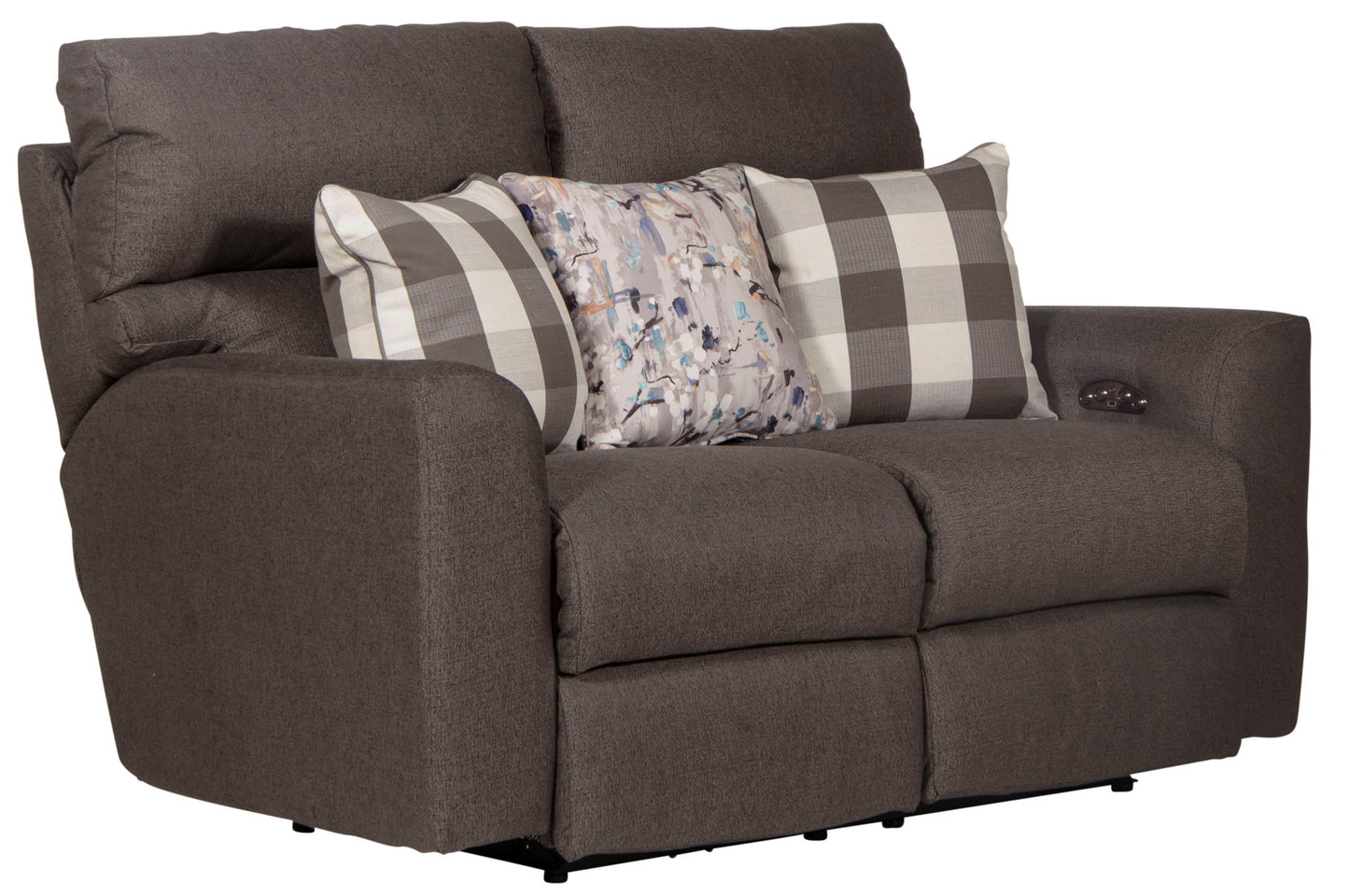 Searsport - Power Headrest Reclining Loveseat - Hornell Furniture Outlet