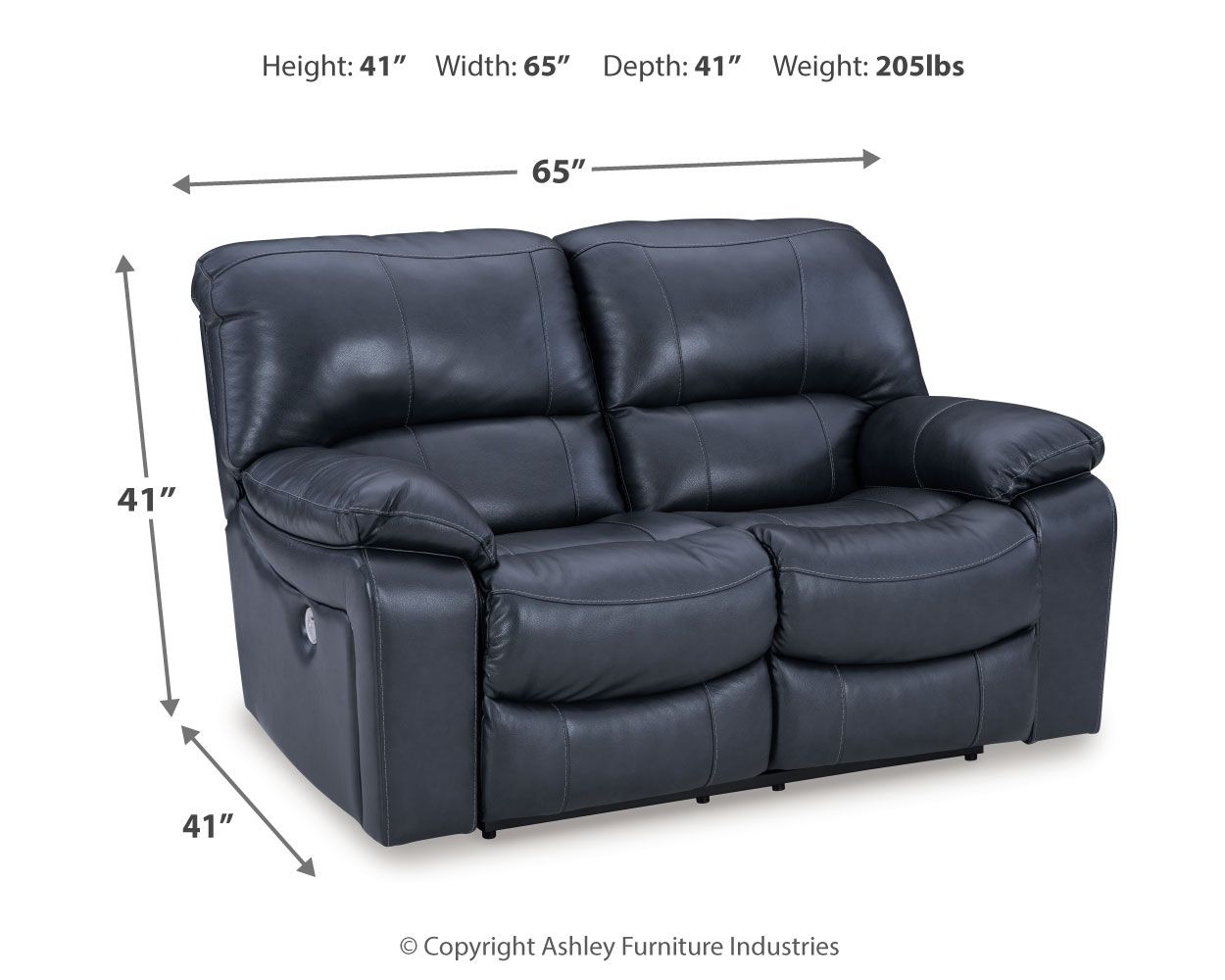 Leesworth - Reclining Loveseat - Hornell Furniture Outlet